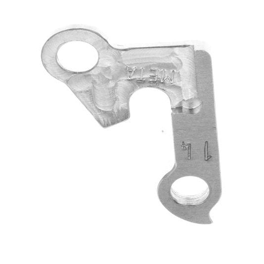 Meta CNC GT Derailleur Hanger - Model 14, 6061 T651 Aluminum, CNC Machined