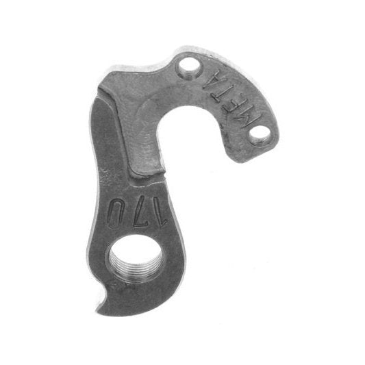 Meta CNC Model 170 CNC Derailleur Hanger - Aviation Aluminum, BH, FLUID