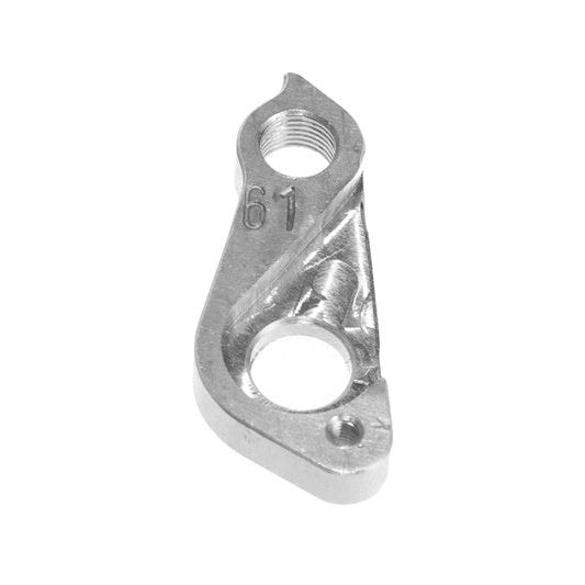 Meta CNC Model 61 CNC Derailleur Hanger - 6061 T651 Aluminum, Silver, Focus