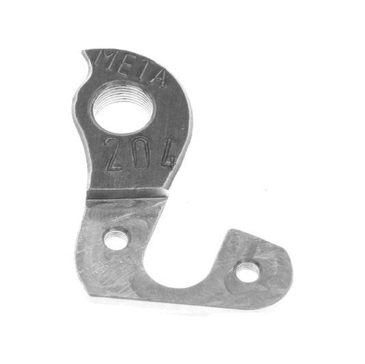 Meta CNC Orbea 204 CNC Derailleur Hanger - 6061 T651 Aluminum, Silver