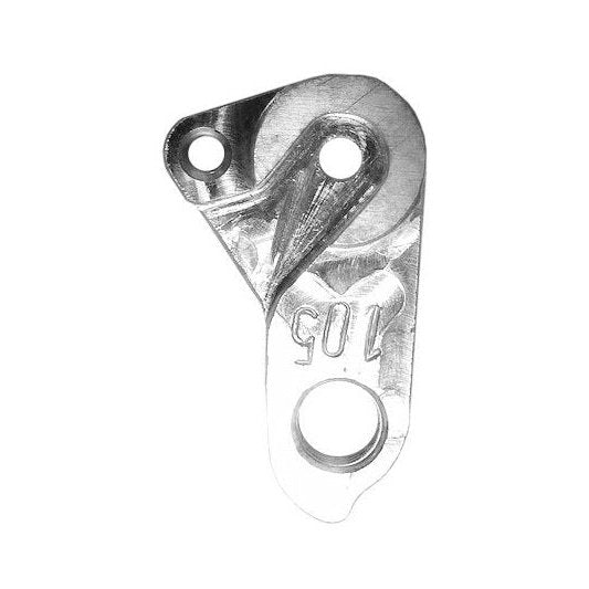 Meta CNC SCOTT 105 CNC Derailleur Hanger - 6061 T651 Aluminum, Silver