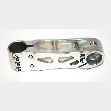 Modolo Pilot 105mm Stem - Silver, 17 Degree Rise, CNC, 25.4mm