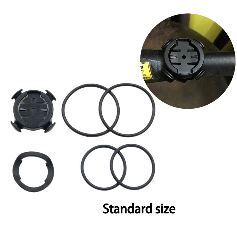 Mount for Garmin Bicycle Computer Flat Mount Handlebar Stem Cycling Speedometer