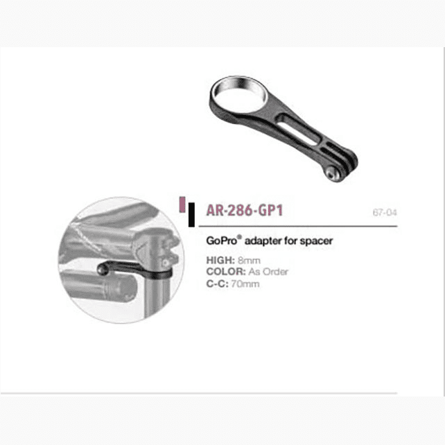 Mr. Control GoPro Camera Fork Steerer Mount