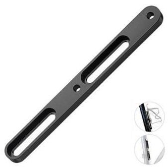 MrControl CNC Alloy Bidon Mount Adaptor for Di2 - Black 32-50mm