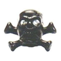 NZ-KULO Skull Valve Cap - Black