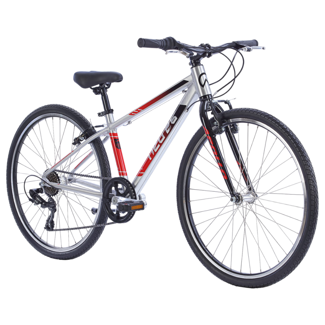 Neo+ 26 7s Boys Brushed Alloy / Black, Red Fade