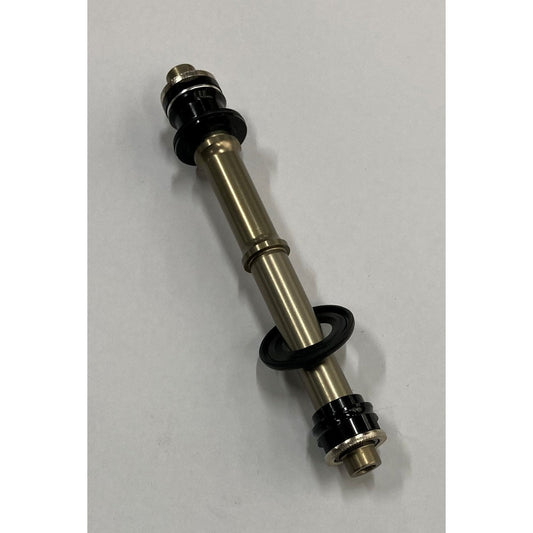 Novatec F172SB/F372SB Axle Set for A-Type Road Hub - Black Anodized