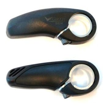 Nylon Fiber Bar Ends - Super Light & Durable - 70mm Length