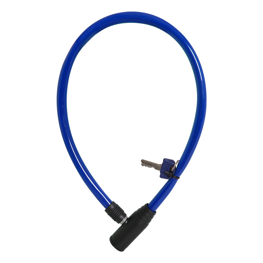 Oxford Hoop4 Cable Lock - 12mm X 600mm, Blue