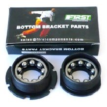 Pin Type Bottom Bracket Set for Racer/MTB - Black