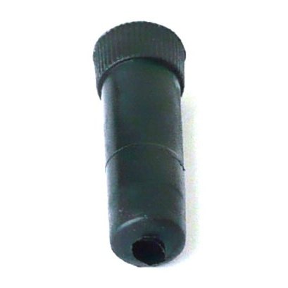 Plastic End Cap for Brake - 5mm Dia, BLACK 200/bottle
