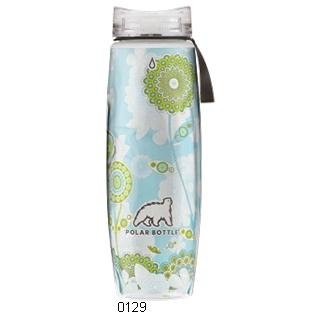 Polar Bottle ERGO Insulated Water Bottle - 650ml/22 oz, Classic Valve, OH HAPPY DAY