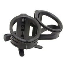 ProSeries Bidon Pro Double Bottle Cage - Saddle Rail Mount, Black