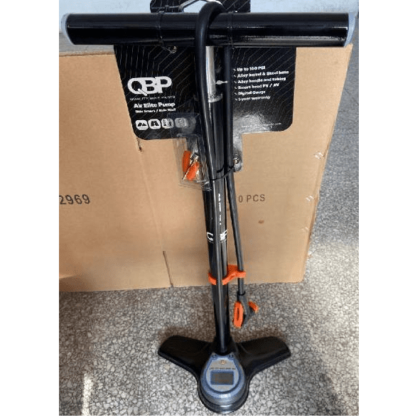 QBP Floor Pump - Air Elite Digital Alloy Barrel, Handle, Shaft & Base