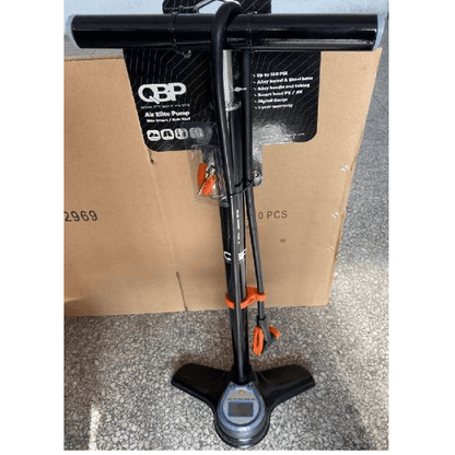 QBP Floor Pump - Air Elite Digital Alloy Barrel, Handle, Shaft & Base