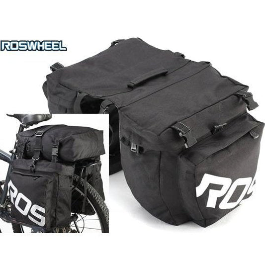 ROSWHEEL Pannier Set - Water Resistant Top & Side Bags