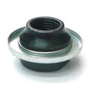 Rear Axle Cone 3/8" with Dust Cover - Short 13.4mm, 24 TPI