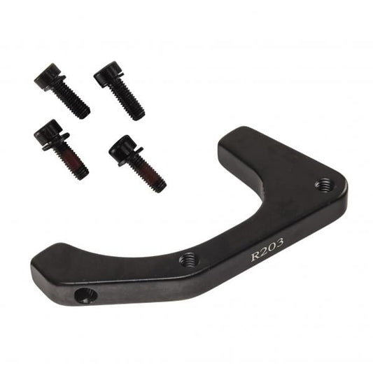 Rear Disc Brake Adaptor for 203mm Rotor - Black
