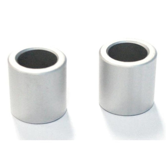 Rear Spacers for - 12x8.05x13mm Silver Pair