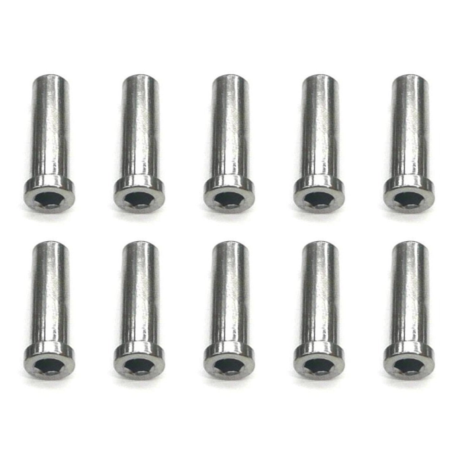 Road Bike Brake Pivot Nut - M6 x 10mm x 25mm, Allen Key Type Pack of 10