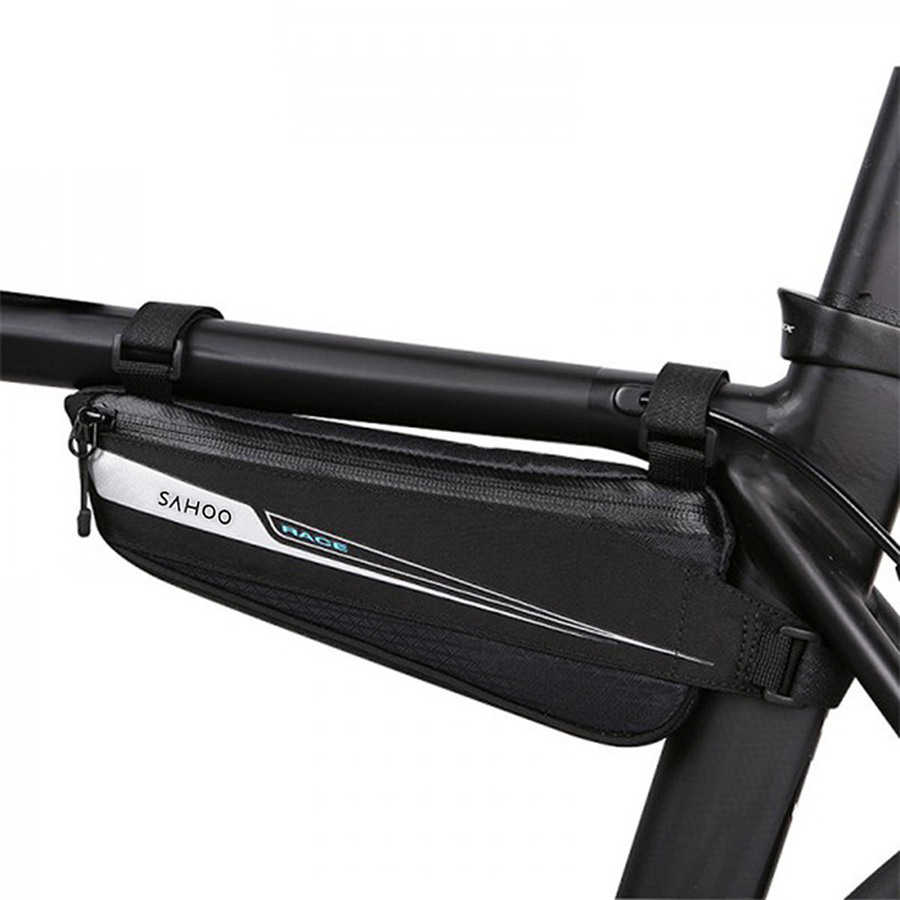 SAHOO Race Frame Bag - Low Profile, Water Resistant, Top Tube/Seat Tube Mount