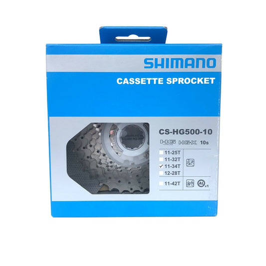 SHIMANO Deore Tiagra CS-HG500 10 Speed Cassette 11-34t Mtb Gravel Road Bike Cogs