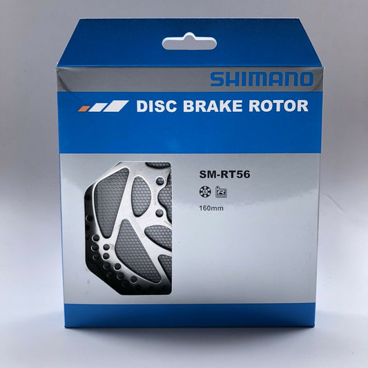SHIMANO SM-RT56 Disc Brake Rotor Stainless 6-Bolt 6" Inch 160mm Discs Bike Part