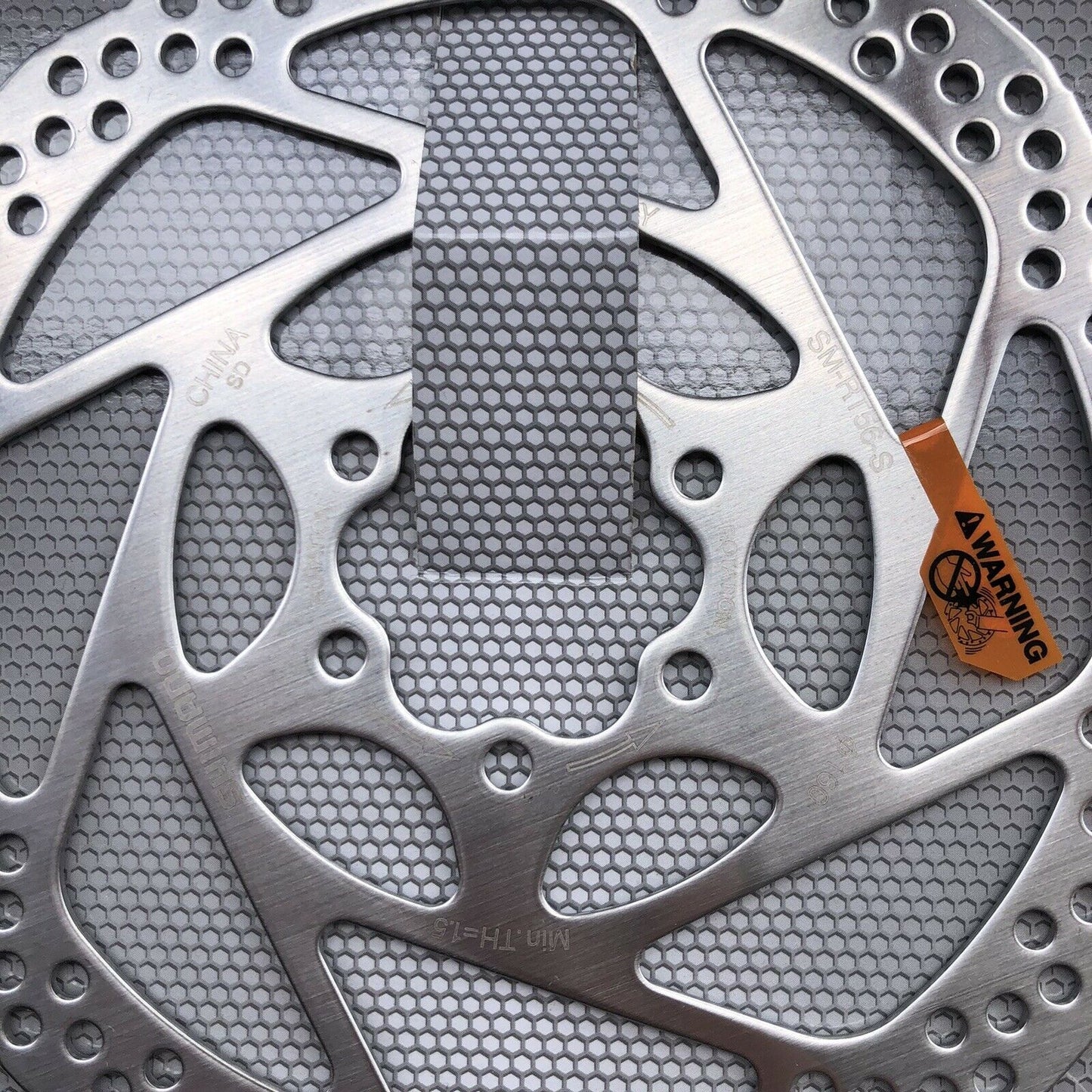 SHIMANO SM-RT56 Disc Brake Rotor Stainless 6-Bolt 6" Inch 160mm Discs Bike Part
