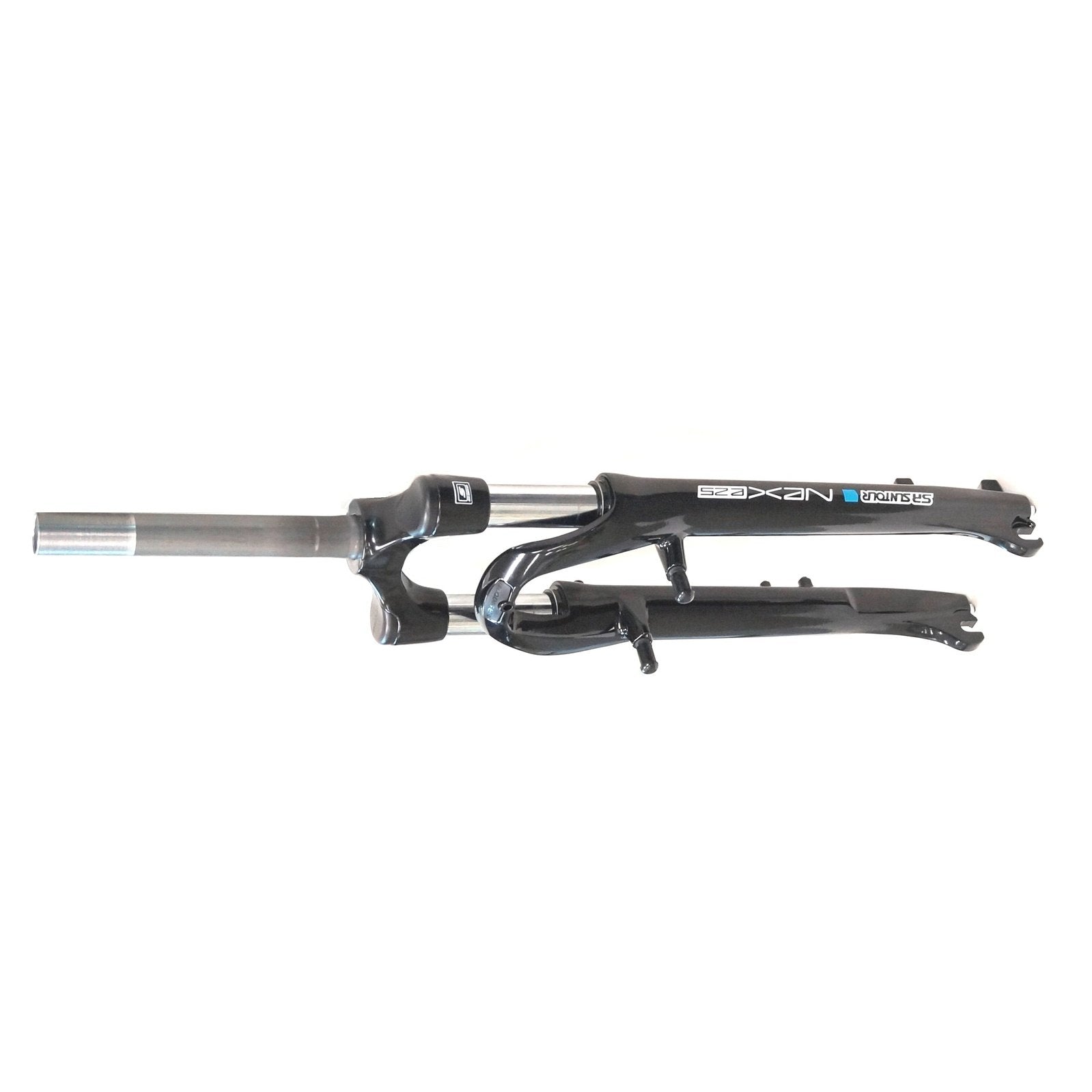SR Suntour "700C Suspension Fork - Travel 75mm, Disc & V Brake, Coil Spring - BLACK"
