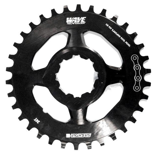 SR Suntour Aion Chainweel 30T Direct Mount Chainring with WAVE Tech