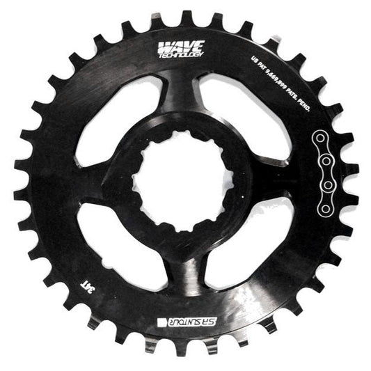 SR Suntour Aion Chainweel 30T Direct Mount Chainring with WAVE Tech