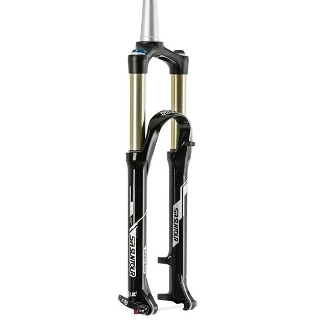 SR Suntour Suntour RAIDON-XC 29" Suspension Fork - Air Spring, Lock Out, 100mm Travel