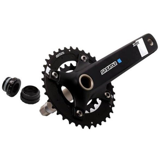 SR Suntour XCM-AX Chainwheel Set - 2x10spd, 170mm, 38T/24T