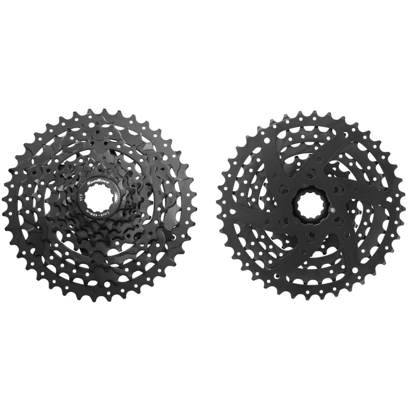 SUNRACE 8-Speed Cassette - 11-40T Black