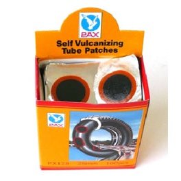 Self-Vulcanizing Cold Patches - 25mm Round Box of 100
