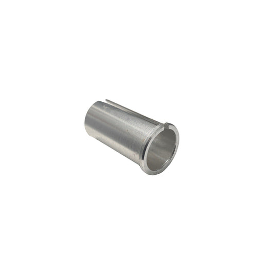 Shim Sleeve for Stem, 50mm Length, ID25.4mm, OD28.6mm, 1 1/8" to 1" SILVER