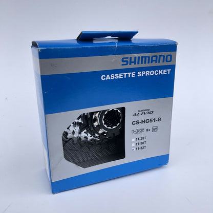 Shimano HG51 8-Speed Bike Cassette Smooth HyperGlide