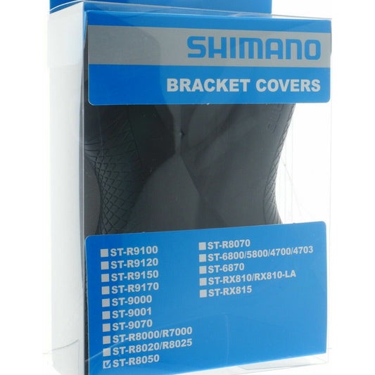 Shimano Ultegra ST-R8050 Di2 Lever Hoods Bracket Cover Set Black