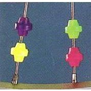 Spokie Dokies Neon Beads Bicycle Charm Set - 36 Pieces
