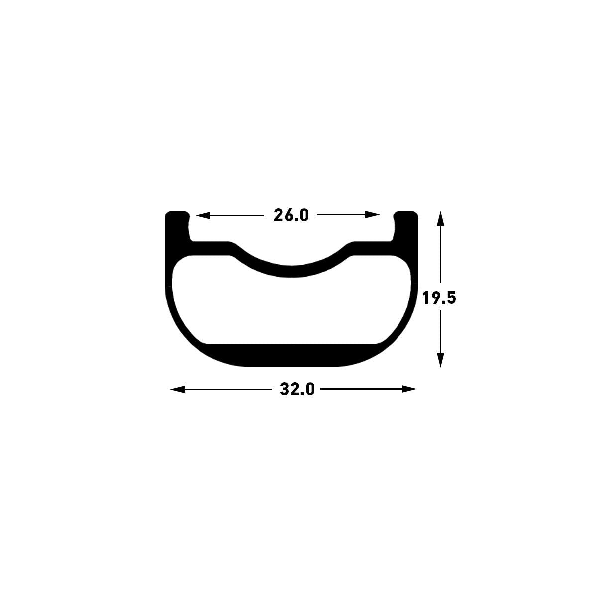 Stans ARCH CB7 Carbon Rim 27.5 - Lightweight & Durable