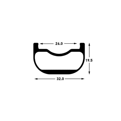 Stans ARCH CB7 Carbon Rim 27.5 - Lightweight & Durable
