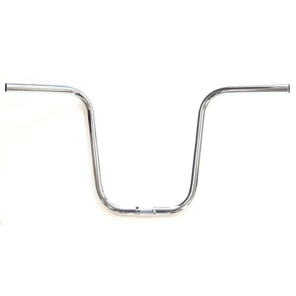 Steel Hi-Rise Handlebar for Mountain Bikes - 25.4mm x 66cm x 300mm