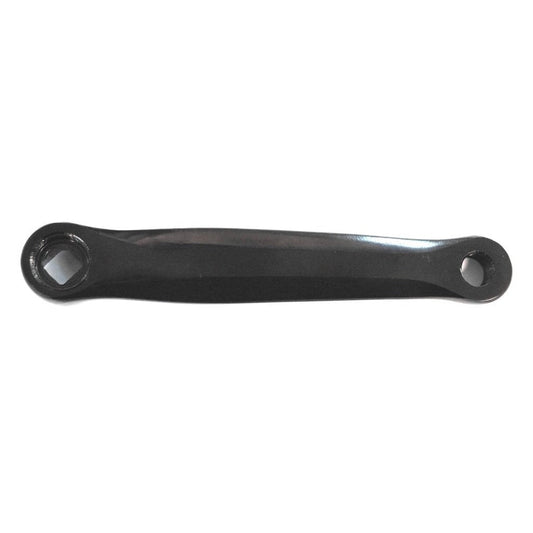 Steel LH Crank Arm 165mm Diamond Taper - BLACK