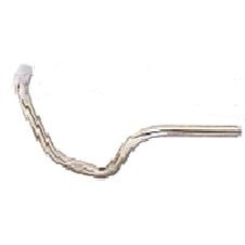 Steel Ladies Handlebar - 25.4mm, 54cm Wide, 60mm Rise - Silver