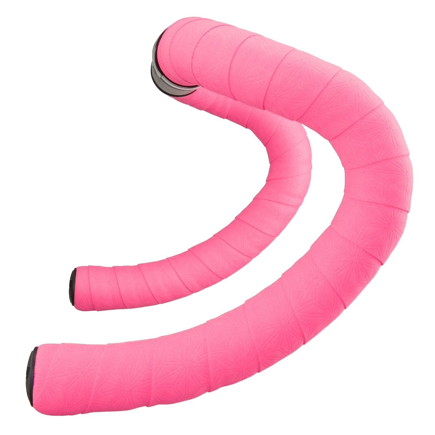 Supacaz Suave Tape - Neon Pink + SL Plugs