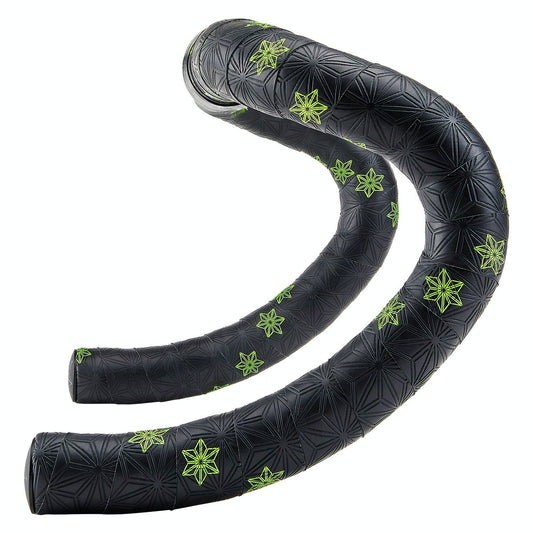 Supacaz Super Sticky Kush Tape - Galaxy - Neon Yellow Stars