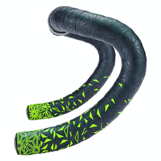 Supacaz Super Sticky Kush Tape - Star Fade - Neon Yellow