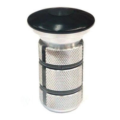 T/less Tension Adjuster 1 1/8 32mm Black Alloy Top, ID 22-25.4mm, H 32mm