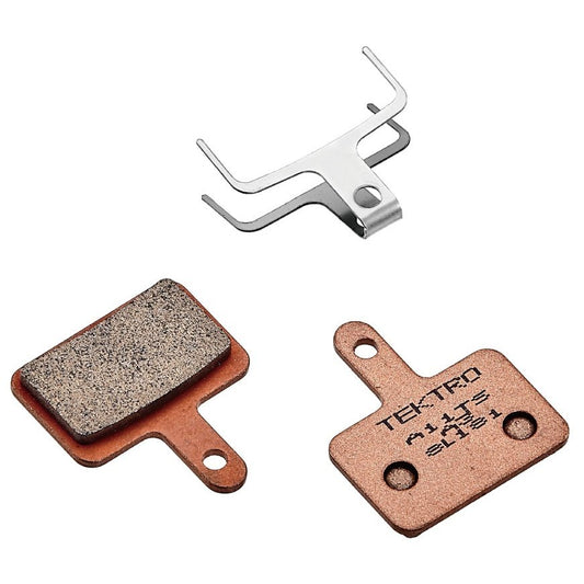 TEKTRO A11TS Disc Brake Pads - 2 Piston Caliper, Sintered Type, Ti Color